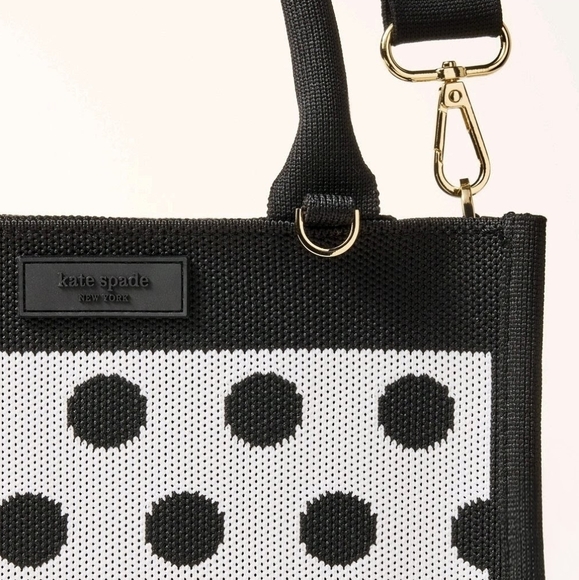 Kate Spade x Target Polka Dot Knit Crossbody Bag - Picture 4 of 8